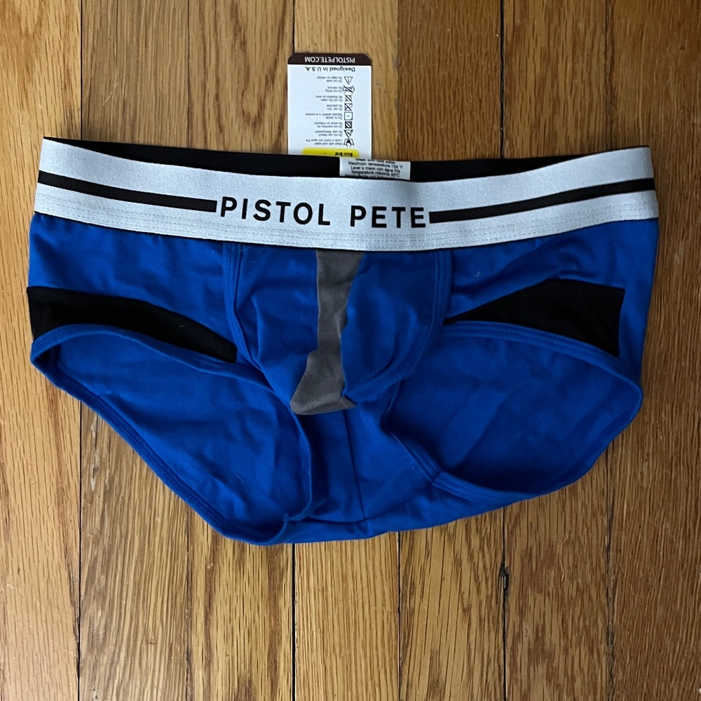 Pistol Pete NWT Pouch Brief With Built In C Ring Size Small
